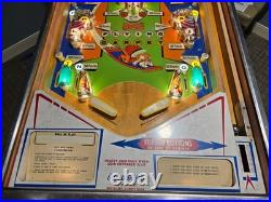 NICE 1972 Gottlieb FLYING CARPET pinball machine Shopped LED'ed FREE SHIPPING