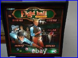 NICE 1985 Bally EIGHT BALL CHAMP pinball machine shopped FREE SHIPPING rare
