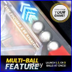 New Era Pinball Game Black Interactive Tabletop or Floor Arcade Pinball Machin