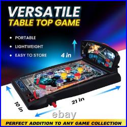 New Era Pinball Game Black Interactive Tabletop or Floor Arcade Pinball Machin