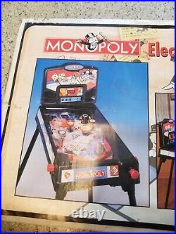 New Hasbro Electronic MONOPOLY Pinball from 2000 WithLegs Vintage