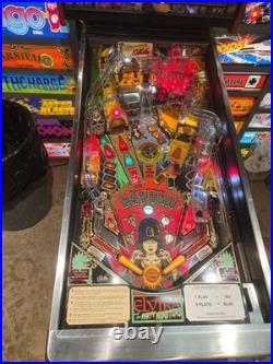Nice 1989 Bally ELVIRA pinball machine Shopped LED'ed FREE SHIPPING