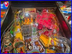 Nice 1989 Bally ELVIRA pinball machine Shopped LED'ed FREE SHIPPING