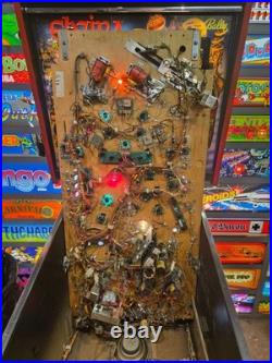 Nice 1989 Bally ELVIRA pinball machine Shopped LED'ed FREE SHIPPING