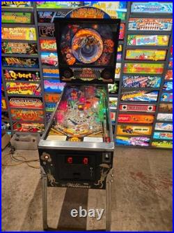 Nice 1991 Williams HURRICANE pinball machine Shopped LED'ed FREE SHIPPING