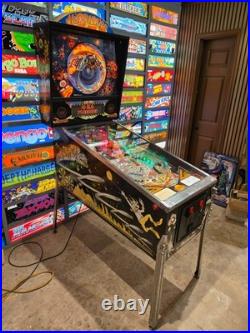 Nice 1991 Williams HURRICANE pinball machine Shopped LED'ed FREE SHIPPING
