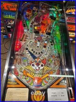 Nice 1991 Williams HURRICANE pinball machine Shopped LED'ed FREE SHIPPING