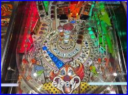 Nice 1991 Williams HURRICANE pinball machine Shopped LED'ed FREE SHIPPING