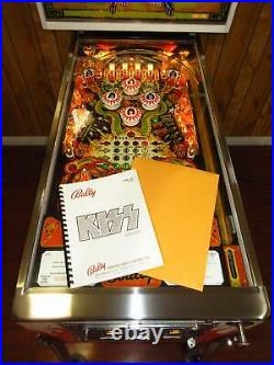 Nice Bally KISS Pinball Machine (Classic & Highly Collectible)