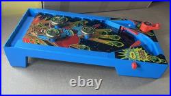 Nice Superman Spinball Pinball Game Mattel Works Vintage orig box 1G43