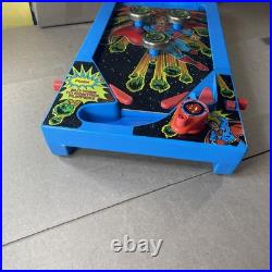 Nice Superman Spinball Pinball Game Mattel Works Vintage orig box 1G43