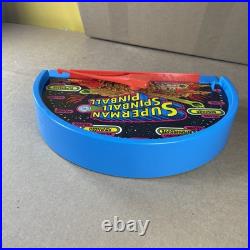 Nice Superman Spinball Pinball Game Mattel Works Vintage orig box 1G43