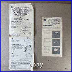 Nice Superman Spinball Pinball Game Mattel Works Vintage orig box 1G43