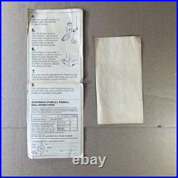 Nice Superman Spinball Pinball Game Mattel Works Vintage orig box 1G43