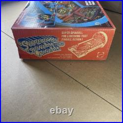 Nice Superman Spinball Pinball Game Mattel Works Vintage orig box 1G43