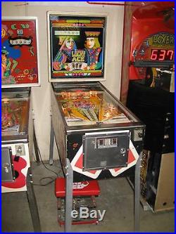 Nice Williams Lucky Ace Commercial Coin Operated Pinball Machine