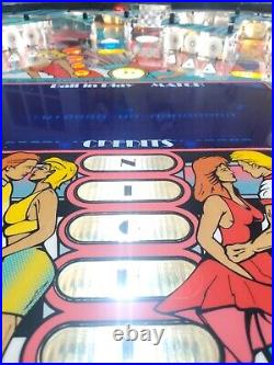 Night Moves Pinball Machine! Only 450 Made RARE Collector Item