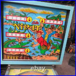 Nip It pinball machine