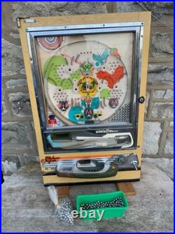 Nishijin Pachinko Vintage Vertical Pinball Style Arcade Game Super Deluxe Japan