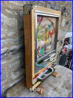 Nishijin Pachinko Vintage Vertical Pinball Style Arcade Game Super Deluxe Japan