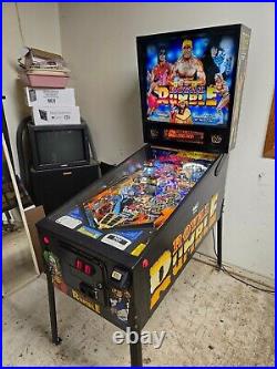 Nr Mint 1994 Data East WWF ROYAL RUMBLE widebody pinball Shopped LEDs-SHIPS FREE