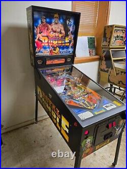 Nr Mint 1994 Data East WWF ROYAL RUMBLE widebody pinball Shopped LEDs-SHIPS FREE