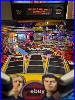 Nr Mint 1994 Data East WWF ROYAL RUMBLE widebody pinball Shopped LEDs-SHIPS FREE