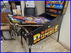 Nr Mint 1994 Data East WWF ROYAL RUMBLE widebody pinball Shopped LEDs-SHIPS FREE