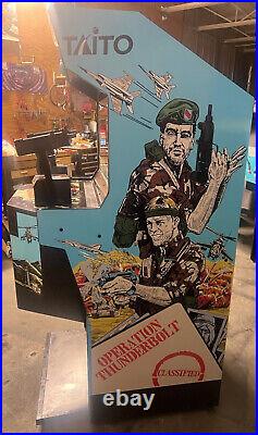 OPERATION THUNDERBOLT ARCADE MACHINE by TAITO 1988 (Excellent Condition) RARE