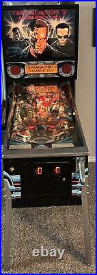 ORIGINAL 1991 Terminator 2 Pinball Machine Arnold Schwarzenegger By Williams