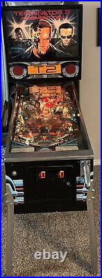 ORIGINAL 1991 Terminator 2 Pinball Machine Arnold Schwarzenegger By Williams