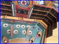 Old Century Baseball Home Run Wooden Tabletop Pinball Game