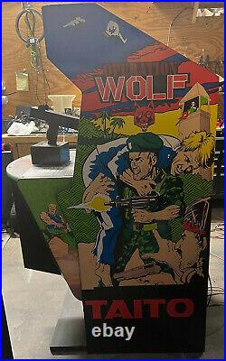 Operation Wolf Arcade Side Art