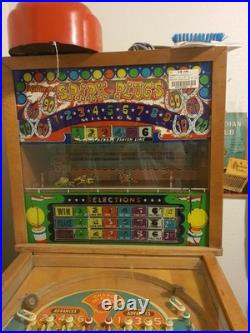 Orginal 1930's 1940 Wooden Rail gambling pinball machine