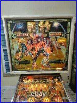 Original 1978 Kiss Pinball Machine Home Use Only