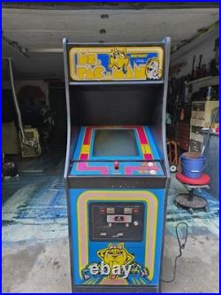 Original 1981 Ms. Pac-Man Arcade Machine with Speed Chip