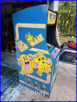 Original 1981 Ms. Pac-Man Arcade Machine with Speed Chip