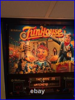 Original 1990 Williams Funhouse Pinball Machine