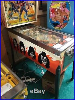 Original Ballys 1978 KISS Pinball machine