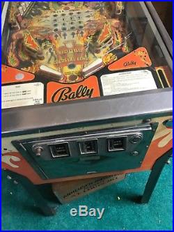 Original Ballys 1978 KISS Pinball machine
