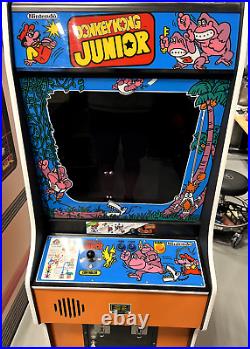 Original Classic Restored 1982 Donkey Kong Jr Arcade Machine
