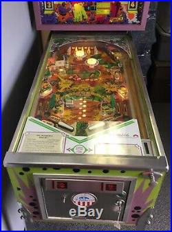Original Gotteibs Marvels The Incredible Hulk Pinball Machine EUC