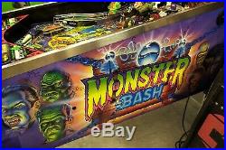 Original Monster Bash Pinball Machine1998 Williams-Can deliver 2 PATZ Kalamazoo