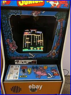 Original Nintendo Donkey kong jr arcade machine, wow! Restored, Beautiful