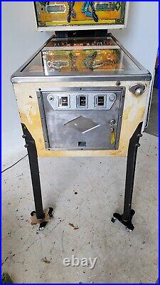 Original Vintage 1979 BALLY Kiss Pinball Machine Rare