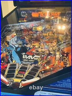 Original WWF Royal Rumble Data East 1994 Pinball Machine With Winged Eagle Belt