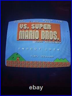 Original Working Nintendo Vs. Super Mario Bros Coin Op Full Sized Arcade Game