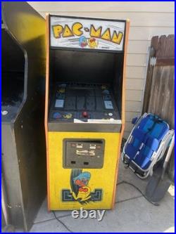 PAC-MAN ARCADE MACHINE by MIDWAY 1980's RAREVINTAGE