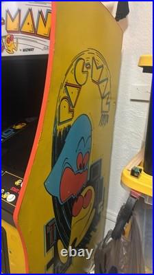 PAC-MAN ARCADE MACHINE by MIDWAY (Excellent Condition) Original Authentic Rare