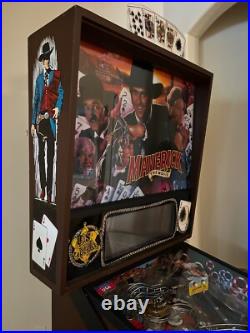 PINBALL MACHINE MAVERICK. Data East. Refurbished and Updated PINBALL MACHINE MAVERICK. Data East. Refurbished and Updated